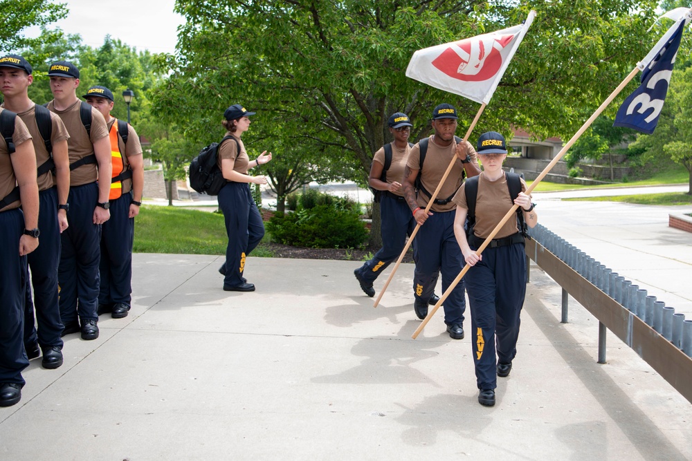 Recruits Train At Recruit Training Command