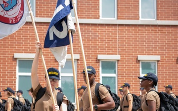 Recruits Train At Recruit Training Command
