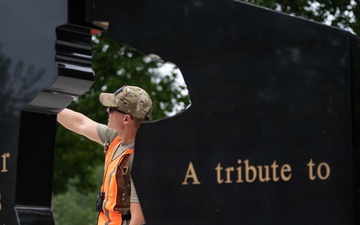 Spc. Alexander Thomson participates in the final event--2025 National Best Warrior