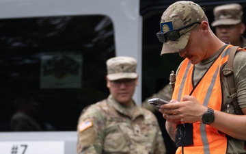 Spc. Alexander Thomson participates in the final event--2025 National Best Warrior