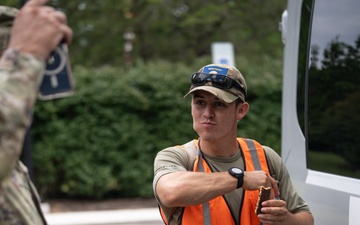 Sgt. Michael Fouts participates in the final event--2025 National Best Warrior