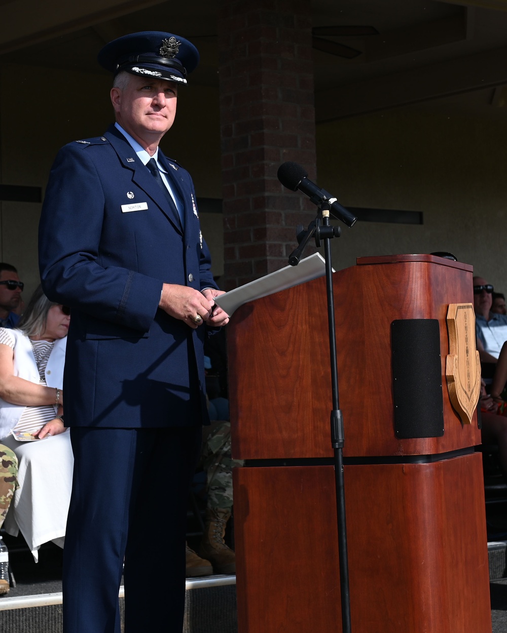 Norton takes command of the 17th Training Wing