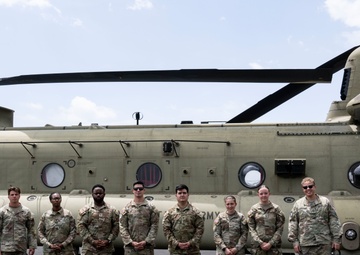 JTF-Bravo and JSCG-P members fly over Panama during PANAMAX-Alpha Phase I