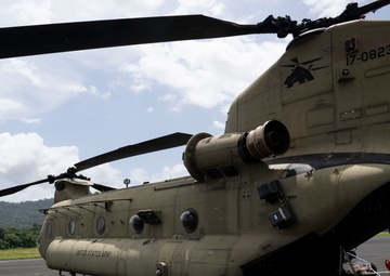 JTF-Bravo and JSCG-P members fly over Panama during PANAMAX-Alpha Phase I