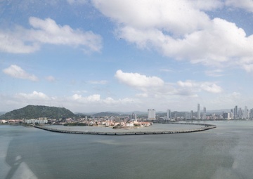 JTF-Bravo and JSCG-P members fly over Panama during PANAMAX-Alpha Phase I