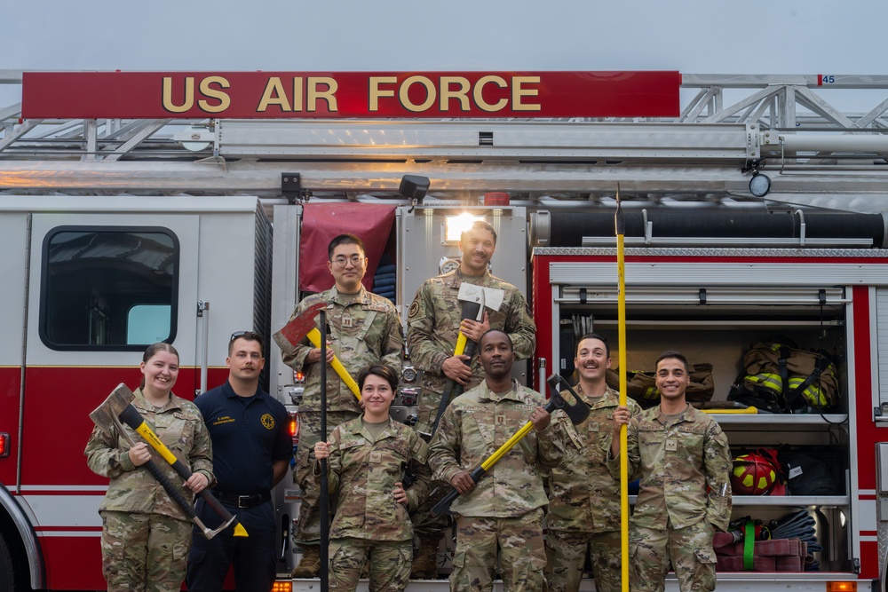 Faith meets firefighting