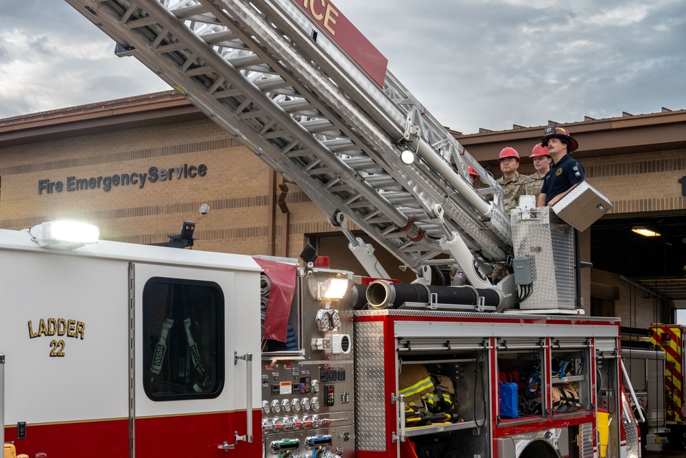 Faith meets firefighting