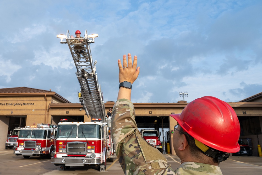 Faith meets firefighting