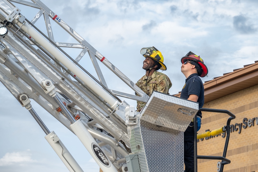 Faith meets firefighting