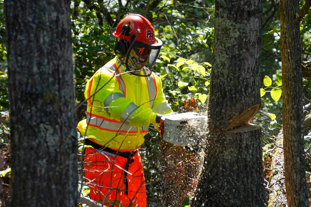 Private Property Debris Removal continues in McDowell County, North Carolina