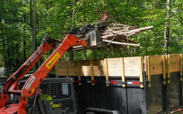 Private Property Debris Removal continues in McDowell County, North Carolina