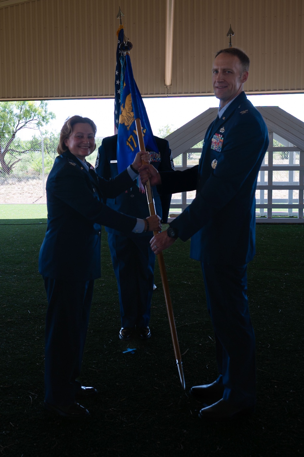 Reinforcing the Backbone: 17th Mission Support Group Change of Command