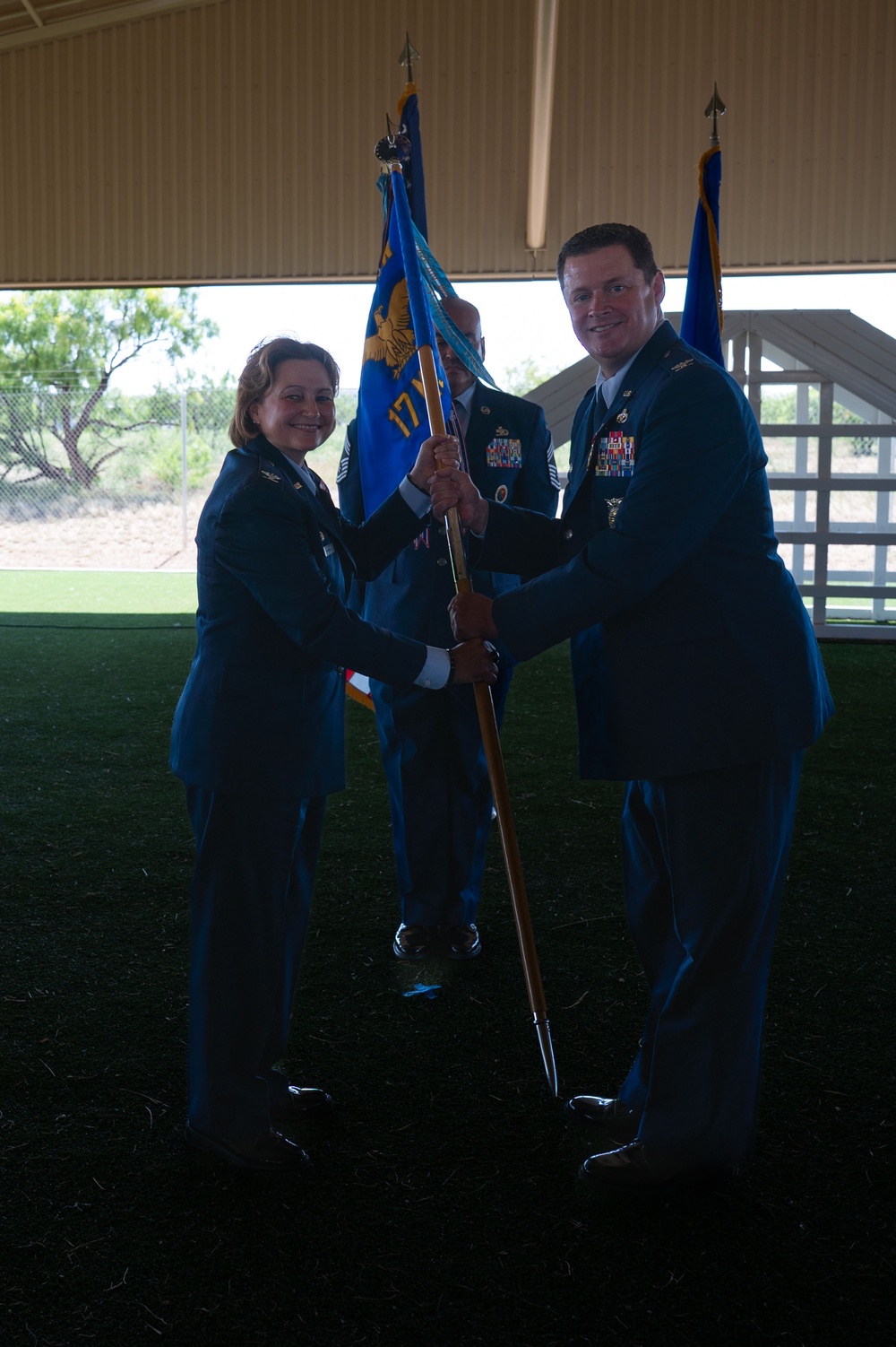 Reinforcing the Backbone: 17th Mission Support Group Change of Command