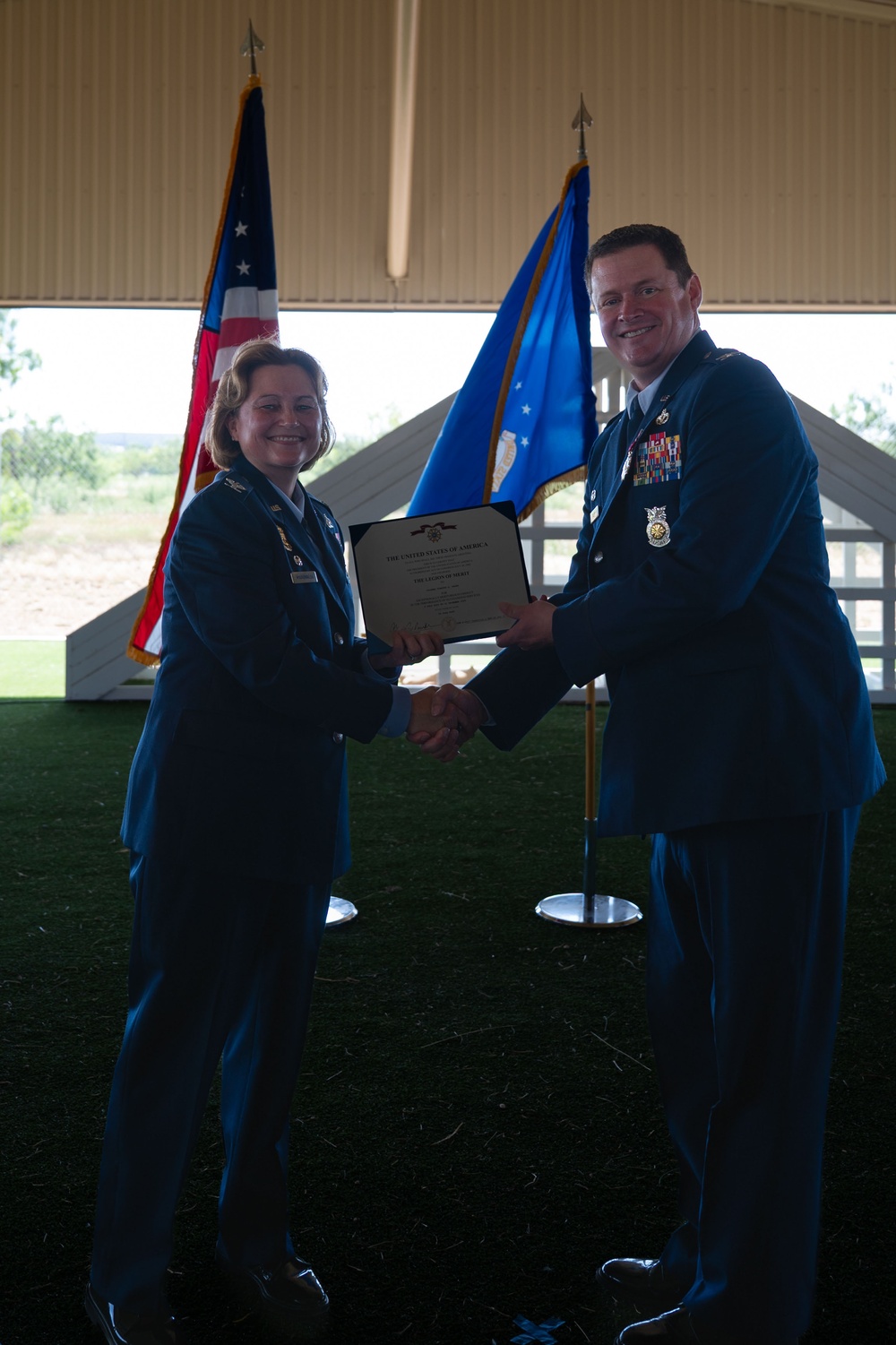 Reinforcing the Backbone: 17th Mission Support Group Change of Command