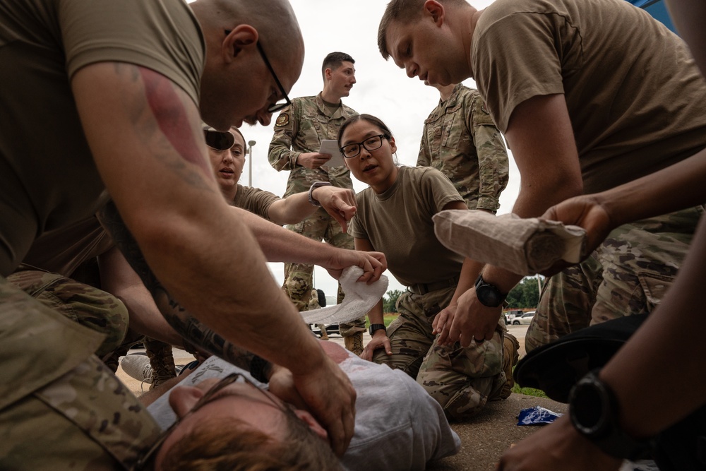 509 MDG conducts first medic rodeo at Whiteman AFB