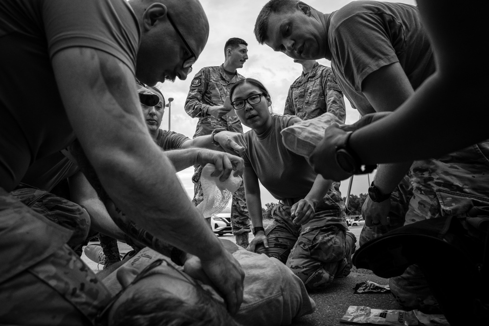 509 MDG conducts first medic rodeo at Whiteman AFB