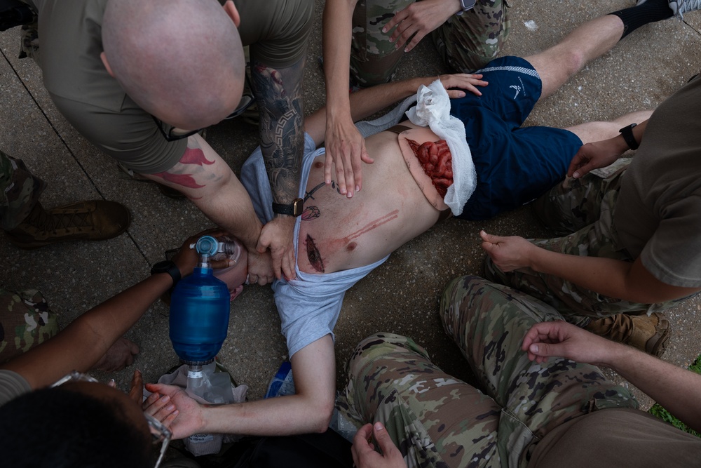 509 MDG conducts first medic rodeo at Whiteman AFB