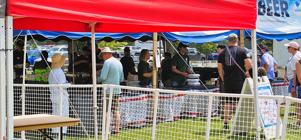 Lt. Dan Band entertains nearly a thousand guests during July 2025 concert at Fort McCoy