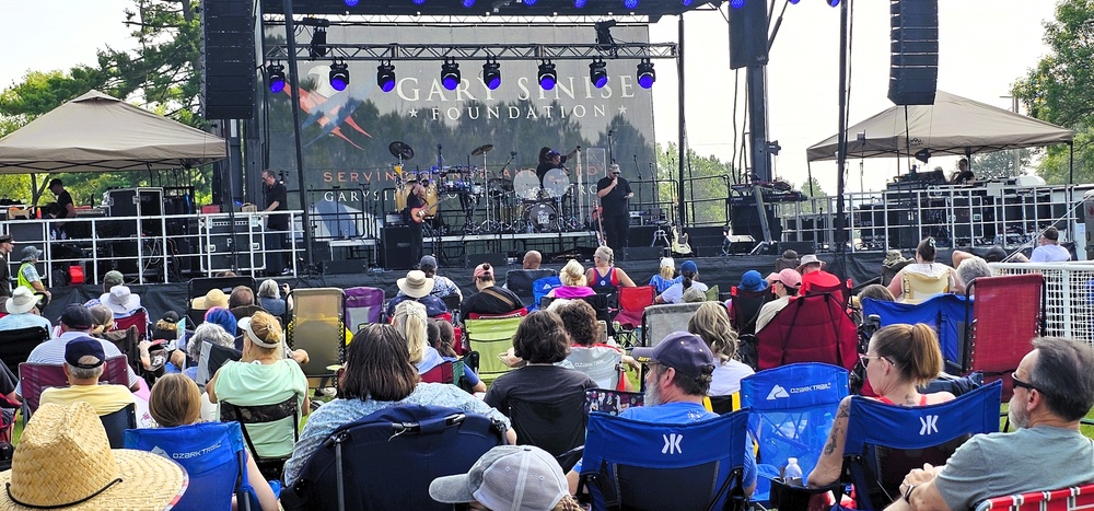 Lt. Dan Band entertains nearly a thousand guests during July 2025 concert at Fort McCoy