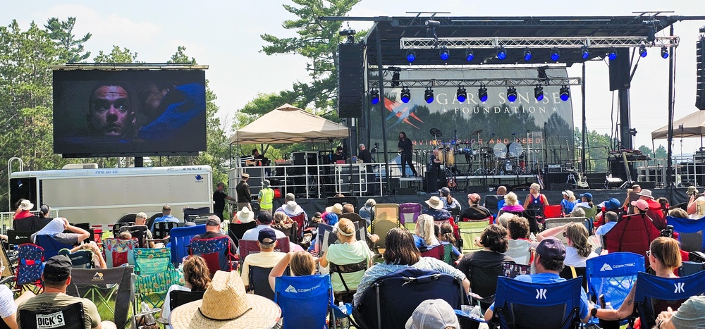 Lt. Dan Band entertains nearly a thousand guests during July 2025 concert at Fort McCoy