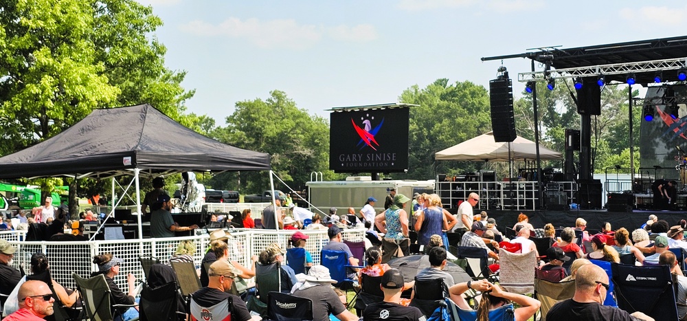 Lt. Dan Band entertains nearly a thousand guests during July 2025 concert at Fort McCoy