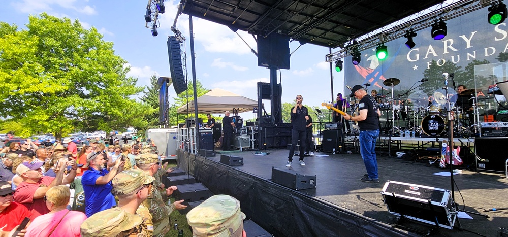 Lt. Dan Band entertains nearly a thousand guests during July 2025 concert at Fort McCoy