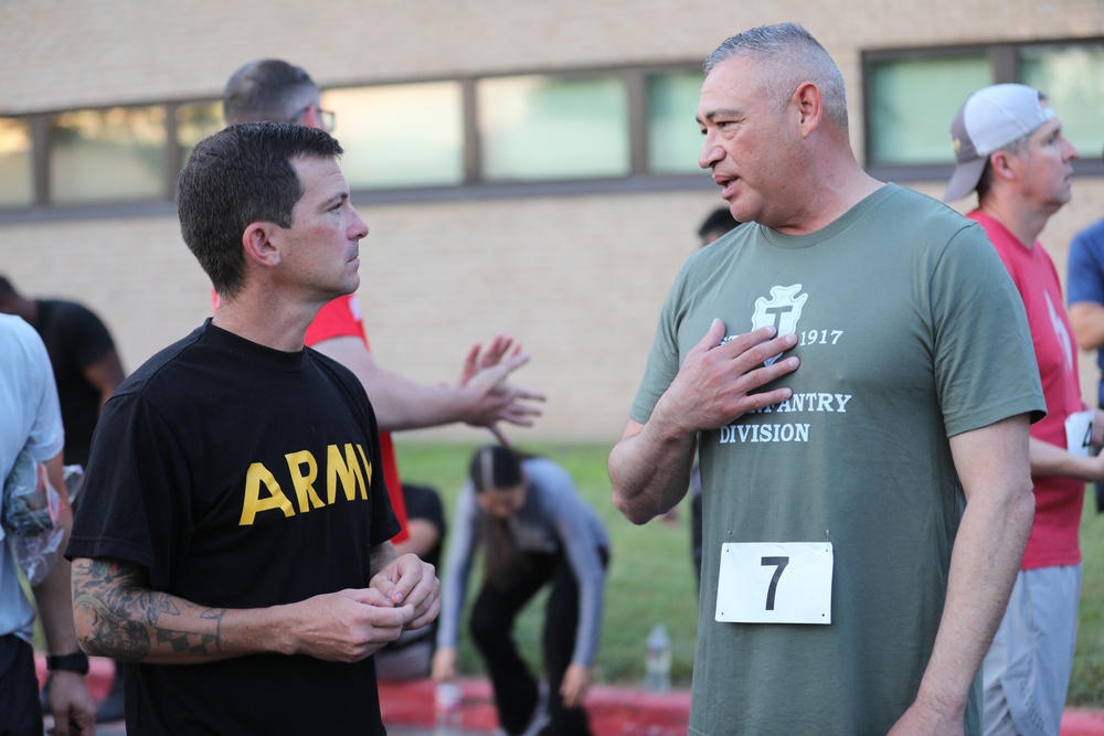 36th Combat Aviation Brigade Participates in the 36th Infantry Division 108th Anniversary Run