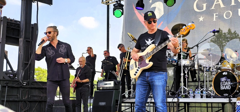 Lt. Dan Band entertains nearly a thousand guests during July 2025 concert at Fort McCoy