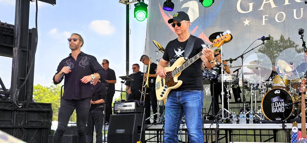 Lt. Dan Band entertains nearly a thousand guests during July 2025 concert at Fort McCoy