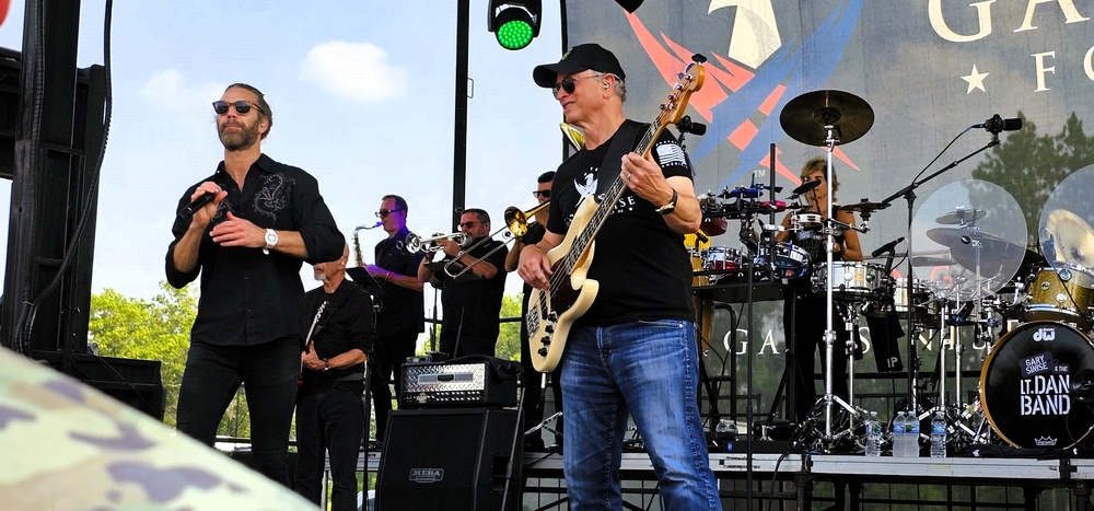 Lt. Dan Band entertains nearly a thousand guests during July 2025 concert at Fort McCoy