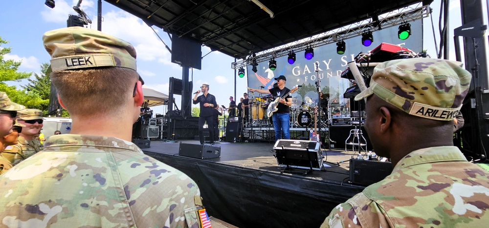 Lt. Dan Band entertains nearly a thousand guests during July 2025 concert at Fort McCoy