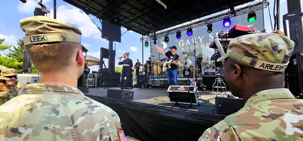 Lt. Dan Band entertains nearly a thousand guests during July 2025 concert at Fort McCoy
