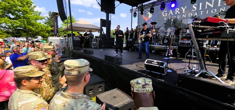 Lt. Dan Band entertains nearly a thousand guests during July 2025 concert at Fort McCoy