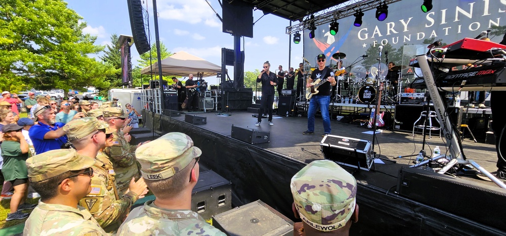 Lt. Dan Band entertains nearly a thousand guests during July 2025 concert at Fort McCoy