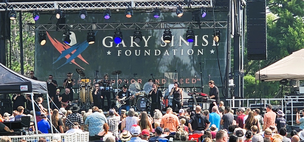 Lt. Dan Band entertains nearly a thousand guests during July 2025 concert at Fort McCoy