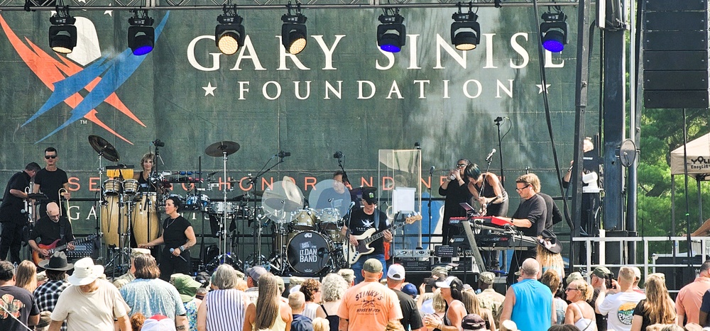 Lt. Dan Band entertains nearly a thousand guests during July 2025 concert at Fort McCoy