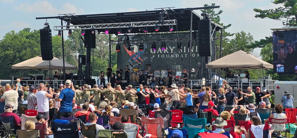 Lt. Dan Band entertains nearly a thousand guests during July 2025 concert at Fort McCoy