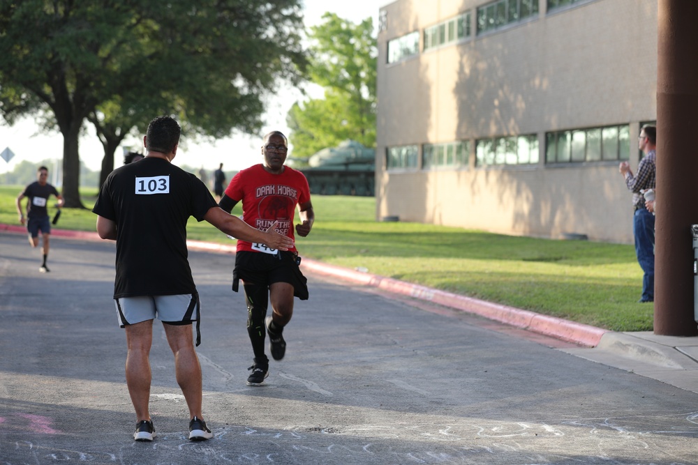 36th Combat Aviation Brigade Participates in the 36th Infantry Division 108th Anniversary Run