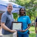USACE Chicago District's Ericka Hillard receives Patriotic Public Service Award for Volunteer Work with VFW
