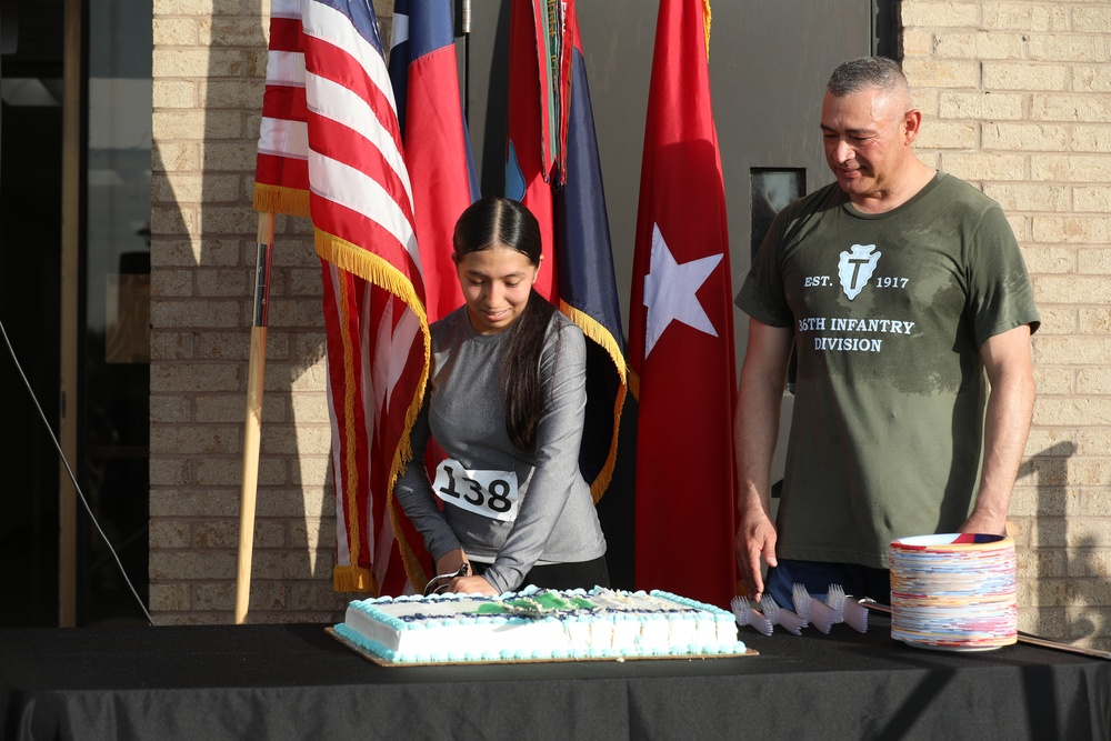 36th Combat Aviation Brigade Participates in the 36th Infantry Division 108th Anniversary Run