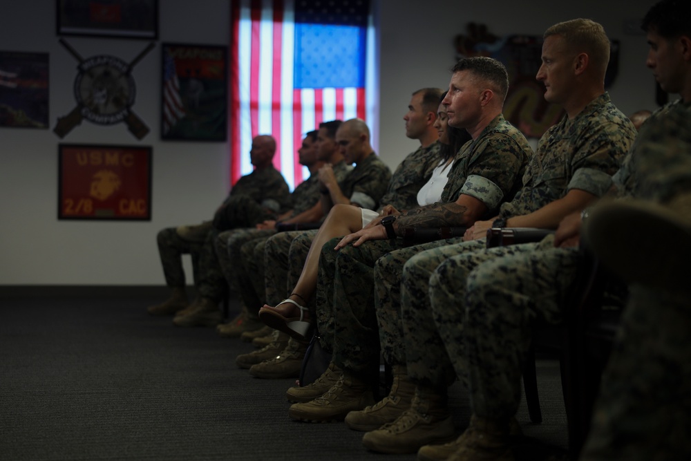 1stSgt Chad Winchell Award Ceremony