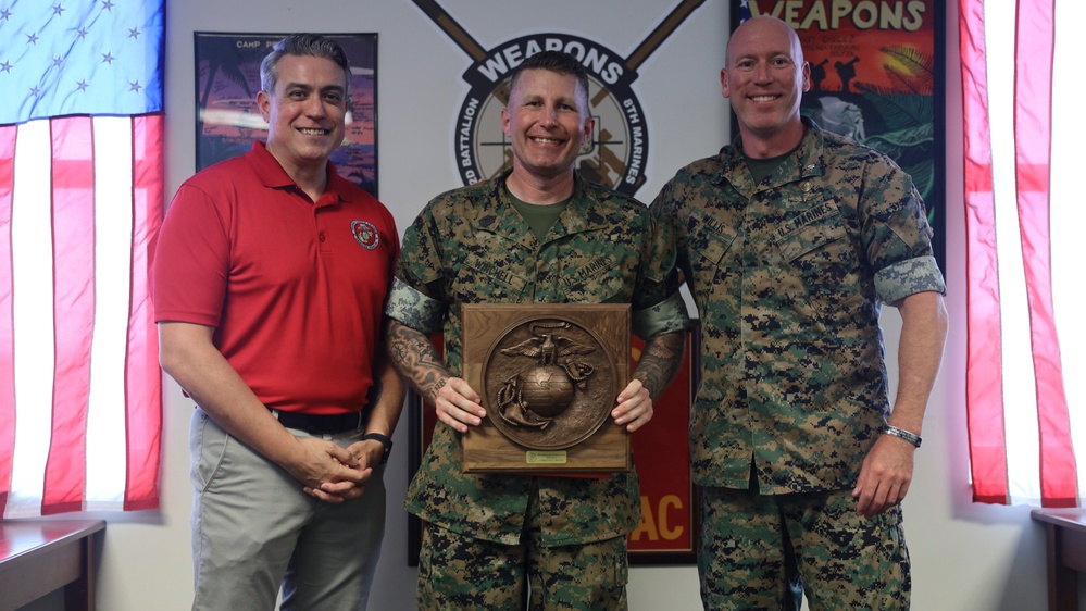 1stSgt Chad Winchell Award Ceremony