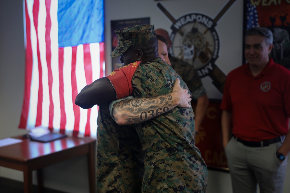 1stSgt Chad Winchell Award Ceremony