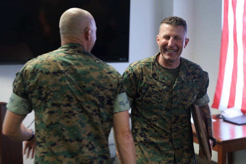 1stSgt Chad Winchell Award Ceremony