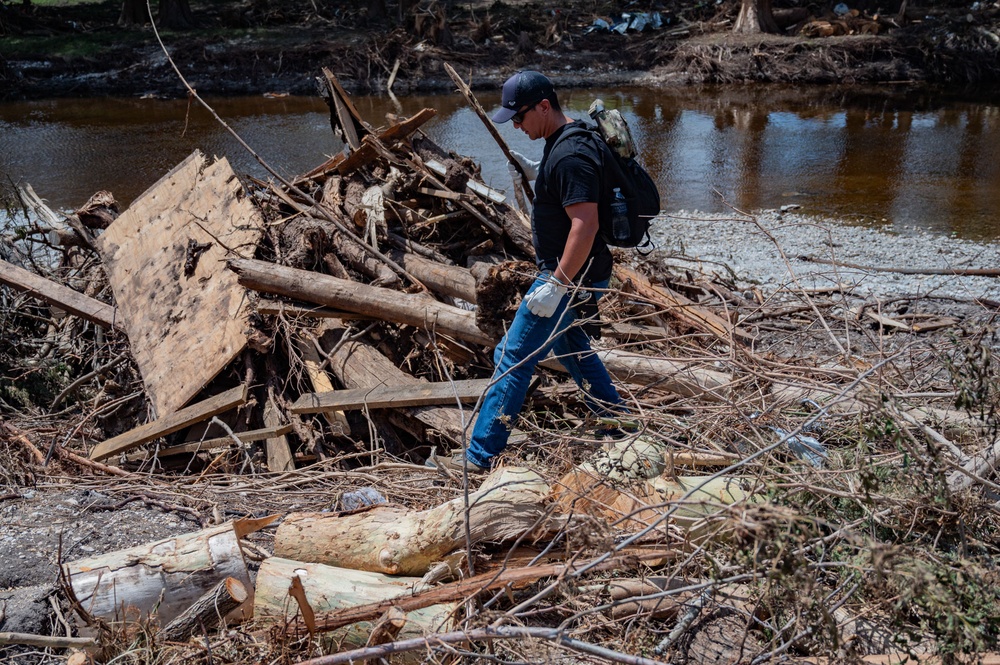 JBSA Airmen Volunteer to Help with Kerrville Disaster Relief Efforts