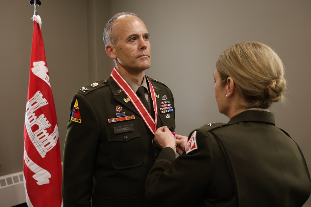 Chase assumes command of the Corps of Engineers, St. Paul District
