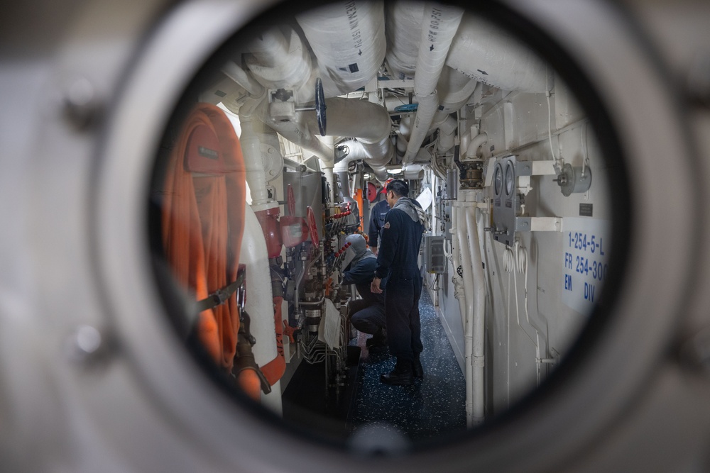 CBRN Training Drill on USS Paul Ignatius (DDG 117)