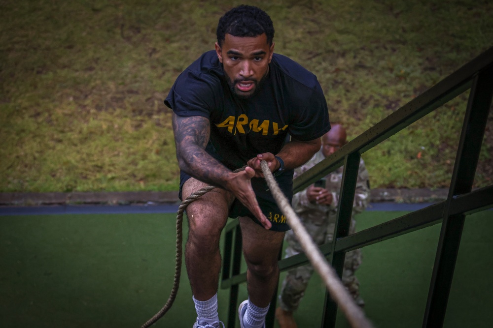 U.S. Army Pacific Best Squad PT