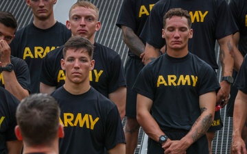 U.S. Army Pacific Best Squad PT