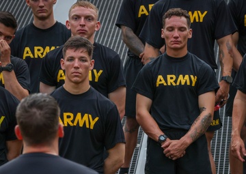 U.S. Army Pacific Best Squad PT